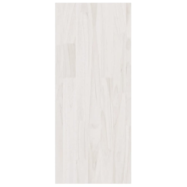 Kirjahylly/tilanjakaja valkoinen 100x30x71,5 cm täysi mänty