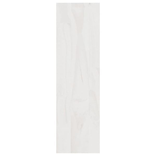 Kirjahylly/tilanjakaja valkoinen 100x30x103 cm täysi mänty