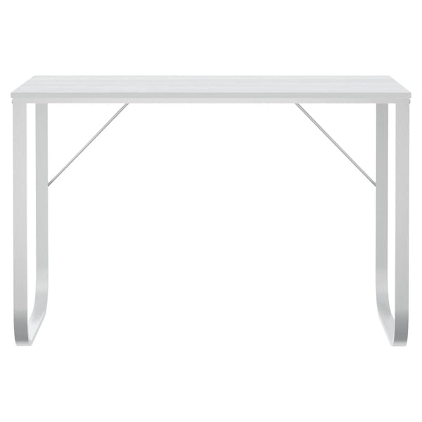 Valkoinen tietokonepöytä Marcy 110x60x73cm (lastulevy)