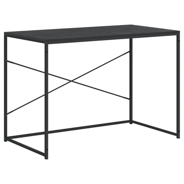 Musta tietokonepöytä Takmaji 110x60x70cm (puinen)