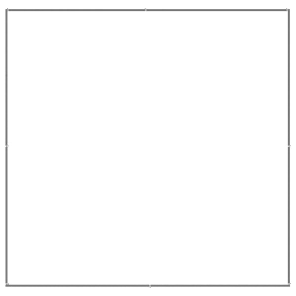 Koiranhäkki hopea 4 m² teräs