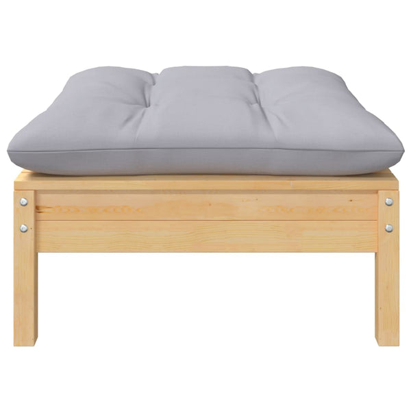 Ulkorahi harmaa tyyny täysi mänty