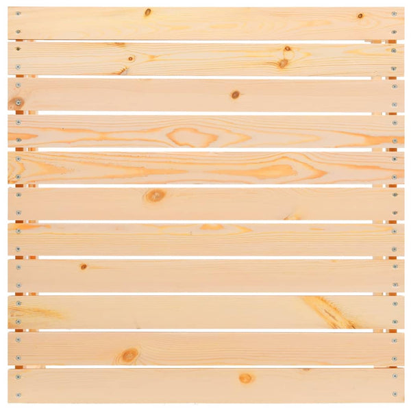 3-osainen Puutarhasohvasarja tyynyillä kerma täysi mänty