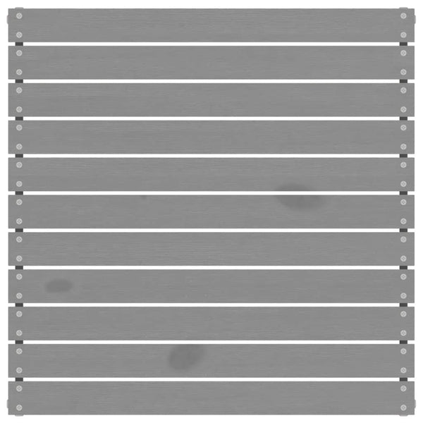 3-osainen Puutarhasohvasarja harmaa täysi mänty