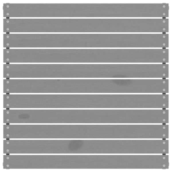 5-osainen Puutarhasohvasarja harmaa täysi mänty