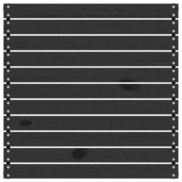 5-osainen Puutarhasohvasarja musta täysi mänty