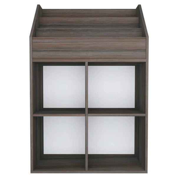 Lasten lehtiteline Sonoma-tammi 71x30x114 cm tekninen puu