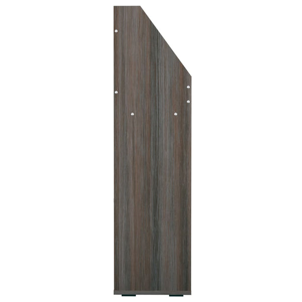 Lasten lehtiteline Sonoma-tammi 71x30x114 cm tekninen puu