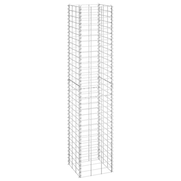 Korotetut kivikorit 3 kpl 30x30x150 cm rauta