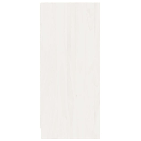 Senkki valkoinen 70x33x76 cm täysi mänty