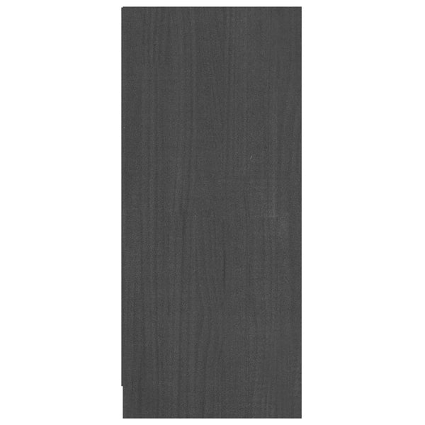 Senkki harmaa 70x33x76 cm täysi mänty