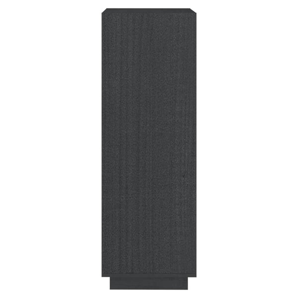 Kirjahylly/tilanjakaja harmaa 40x35x103 cm täysi mänty