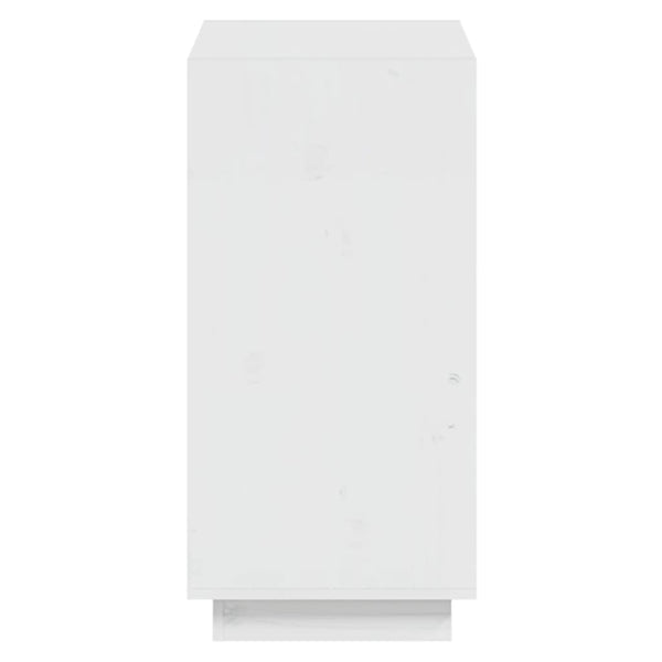 Kirjahylly valkoinen 60x35x71 cm täysi mänty