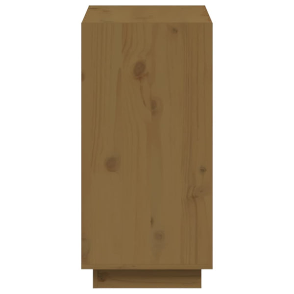 Kirjahylly hunajanruskea 60x35x71 cm täysi mänty