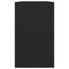 Senkki musta 120x41x75cm lastulevy