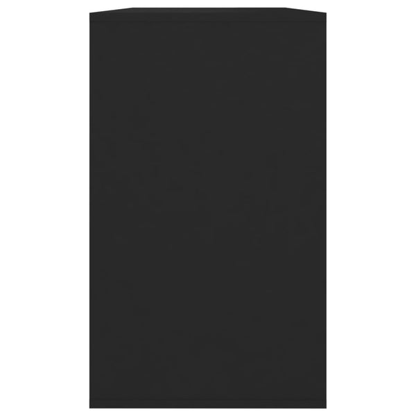 Senkki musta 120x41x75cm lastulevy