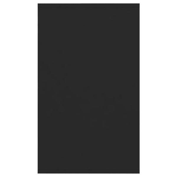 Senkki 3 vetolaatikkoa musta 120x41x75 cm tekninen puu