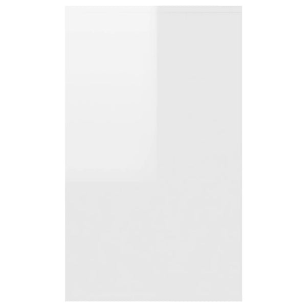 Senkki 3 vetolaatikkoa korkeak. valk. 120x41x75 cm tekninen puu