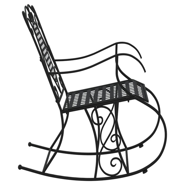 Keinupenkki 84 cm musta teräs