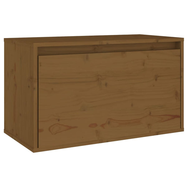 Seinäkaappi hunajanruskea 60x30x35 cm täysi mänty