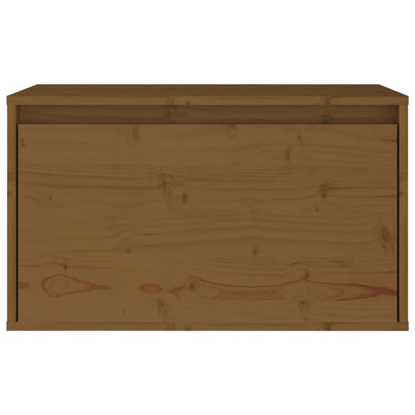 Seinäkaappi hunajanruskea 60x30x35 cm täysi mänty