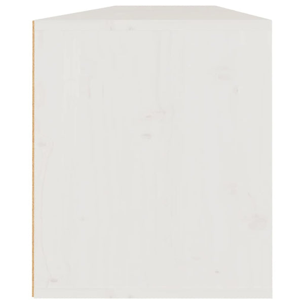 Seinäkaapit 2 kpl valkoinen 80x30x35 cm täysi mänty