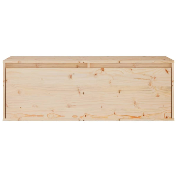 Seinäkaappi 100x30x35 cm täysi mänty