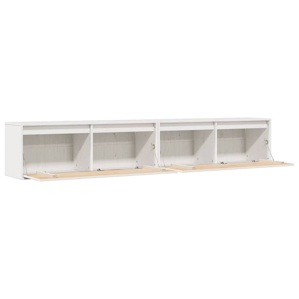 Valkoinen seinäkaapit Roznita 100x30x35cm (2 kpl mänty)