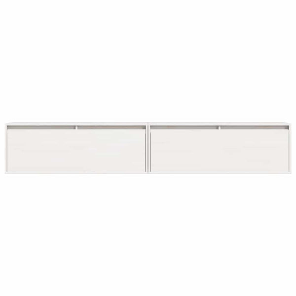 Valkoinen seinäkaapit Roznita 100x30x35cm (2 kpl mänty)