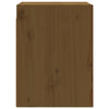 Seinäkaapit 2 kpl hunajanruskea 30x30x40 cm täysi mänty