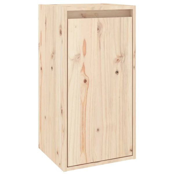 Seinäkaapit 2 kpl 30x30x60 cm täysi mänty