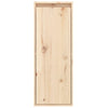 Seinäkaapit 2 kpl 30x30x80 cm täysi mänty