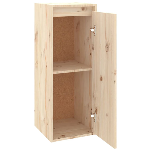 Seinäkaapit 2 kpl 30x30x80 cm täysi mänty
