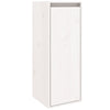 Seinäkaapit 2 kpl valkoinen 30x30x80 cm täysi mänty