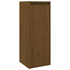 Seinäkaapit 2 kpl hunajanruskea 30x30x80 cm täysi mänty