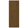 Seinäkaapit 2 kpl hunajanruskea 30x30x80 cm täysi mänty