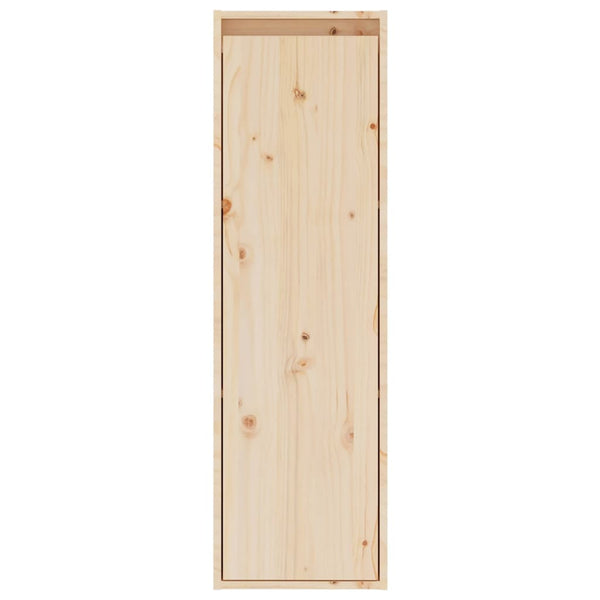 Seinäkaapit 2 kpl 30x30x100 cm täysi mänty