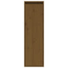Seinäkaapit 2 kpl hunajanruskea 30x30x100 cm täysi mänty