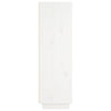 Kaappi valkoinen 37x34x110 cm täysi mänty
