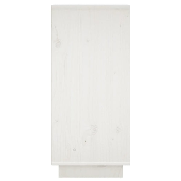 Senkit 2 kpl valkoinen 31,5x34x75 cm täysi mänty