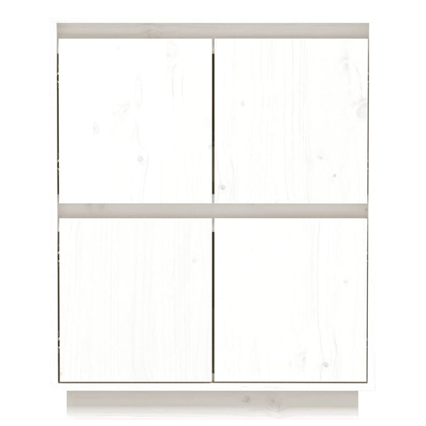 Senkki valkoinen 60x34x75 cm täysi mänty