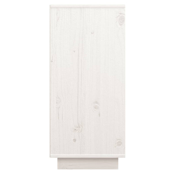 Senkki valkoinen 60x34x75 cm täysi mänty