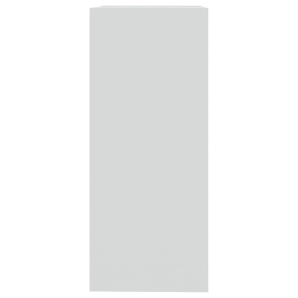 Kirjahylly/tilanjakaja valkoinen 40x30x72 cm