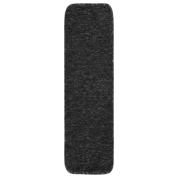 Liukumattomat porrasmatot 15 kpl 75x20cm antrasiitti suorakaide