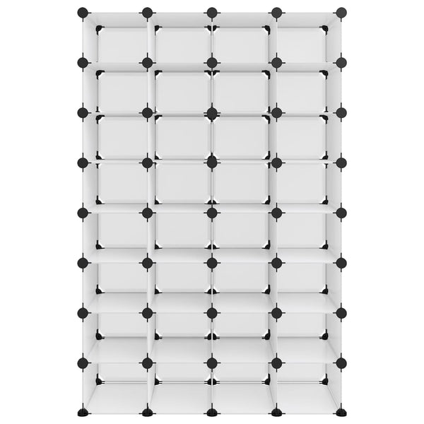 Kenkäteline läpinäkyvä 93x36,5x140 cm PP