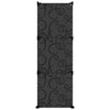 Kenkäteline musta 84,5x31x93,5 cm PP
