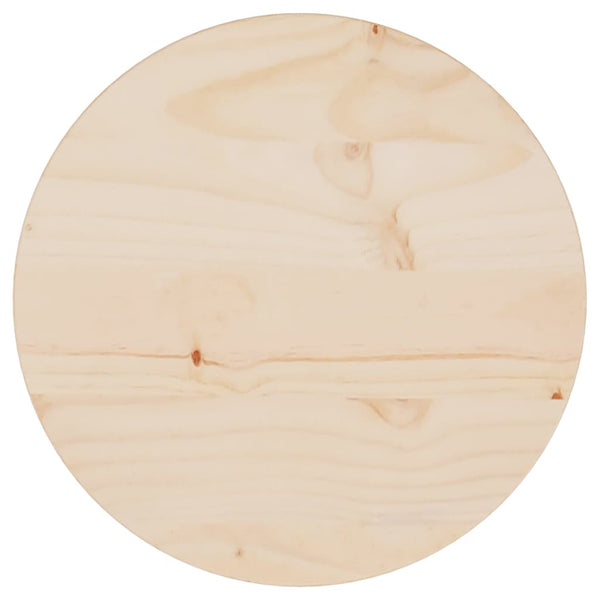 Pöytälevy Ø30x2,5 cm täysi mänty