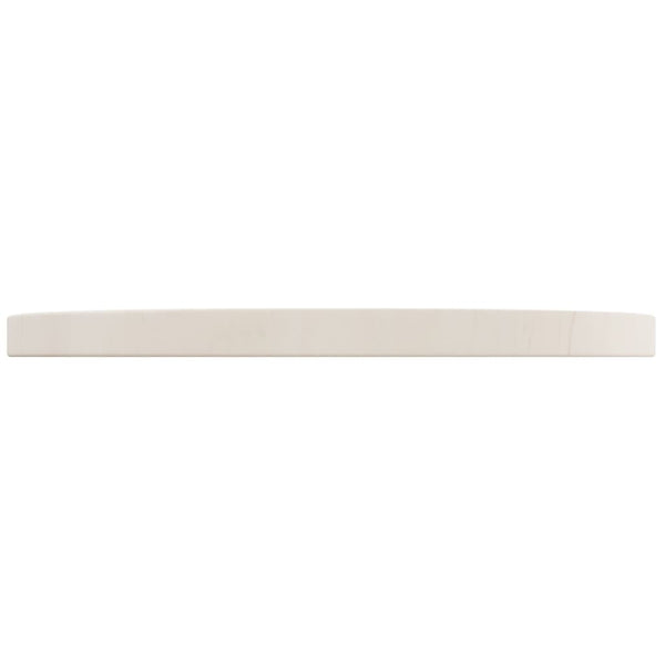 Pöytälevy valkoinen Ø40x2,5 cm täysi mänty