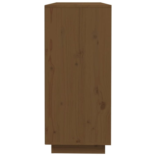 Senkki hunajanruskea 110,5x35x80 cm täysi mänty