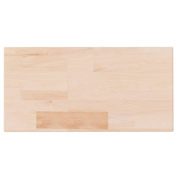 Hyllylevy 40x20x2,5 cm käsittelemätön täysi tammi